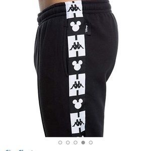 NWT Unisex Kappa X Disney Sweat pants